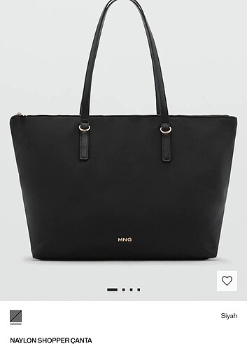 MANGO SHOPPER ÇANTA 