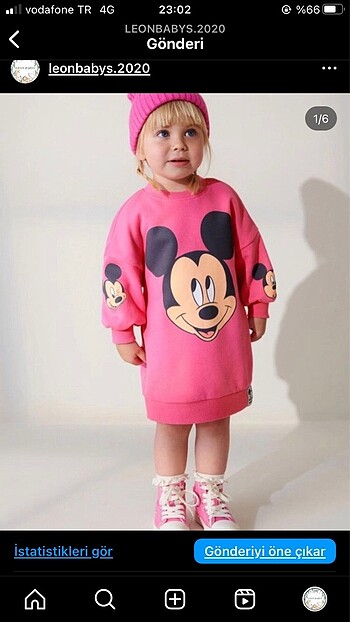 Minnie Mouse elbise