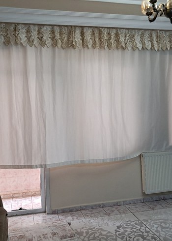 İşlemeli Krem Parlak Yatak Örtüsü - Görsel 16