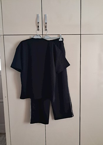 Siyah Mini Kadın Eşofman Takımı xxl bdn - Görsel 7