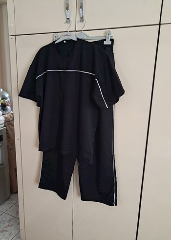 Siyah Mini Kadın Eşofman Takımı xxl bdn - Görsel 2