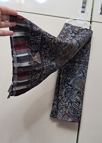 Bohem Çok Renkli Kadın Şal - Görsel 3