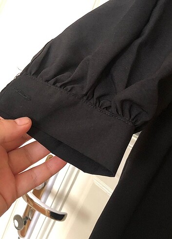 Yarasa kolu leopar desenli gömlek Tunik - Görsel 11