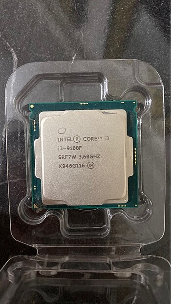 Intel Core i3-9100F 3.6 GHz LGA1151 6 MB Cache 65 W Işlemci Tray