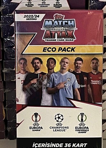 Oyun Kartı Topps Match Attax 2023/24 Eco Pack