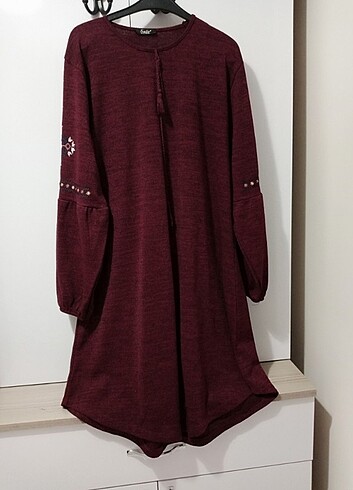 Bordo triko tunik