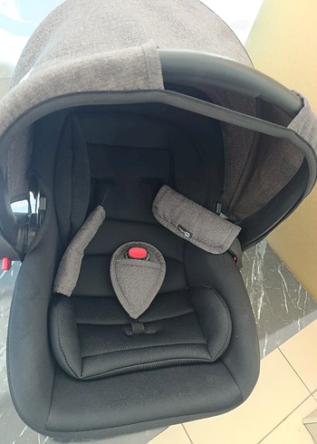 Gri Bebek Oto Koltuğu ve puset - Görsel 2
