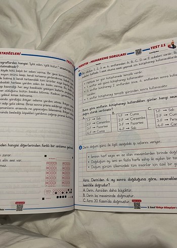 2. Sınıf Jumbo Olimpiyat Soruları Kitabı - Görsel 3