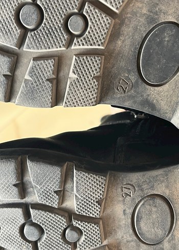 Deri Bot kız çocuk - Görsel 9