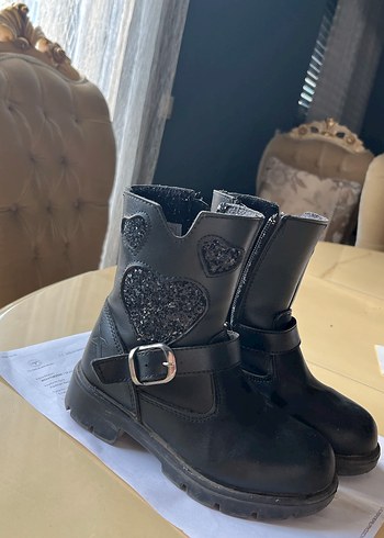 Deri Bot kız çocuk - Görsel 3