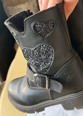 Deri Bot kız çocuk - Görsel 8