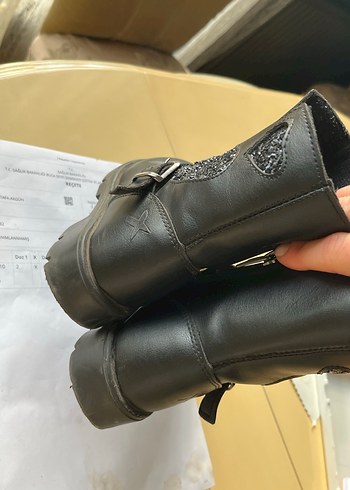 Deri Bot kız çocuk - Görsel 5