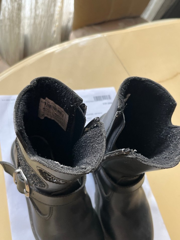 Deri Bot kız çocuk - Görsel 4