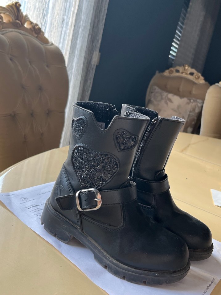 Deri Bot kız çocuk - Görsel 3