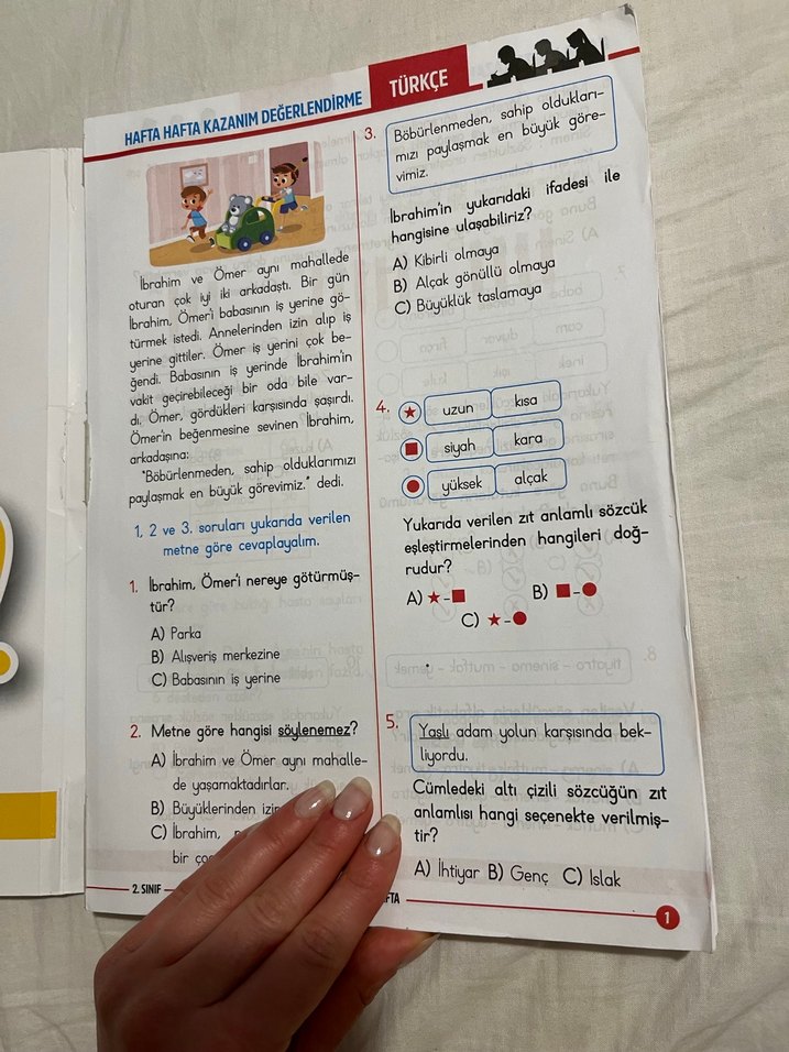 Jumbo 36 Hafta Hafta Deneme Kitabı 2. Sınıf - Görsel 2