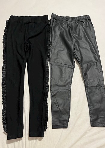 2 adet kız çocuk Tayt - Görsel 3