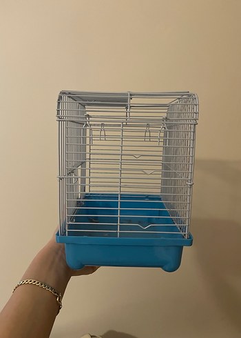 Mavi Küçük Evcil Hayvan Kafesi - Görsel 3