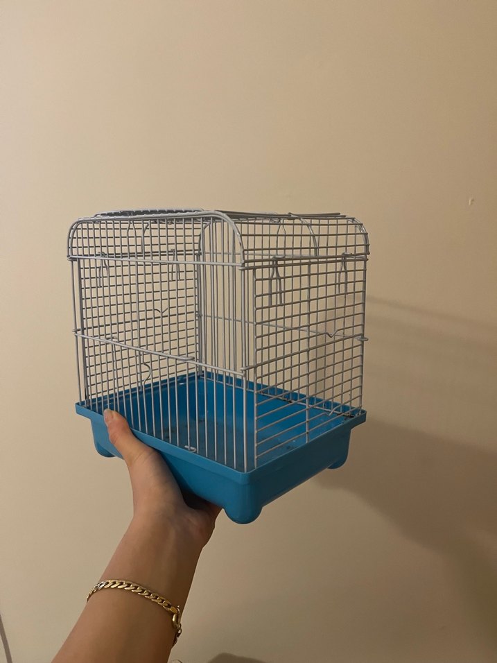 Mavi Küçük Evcil Hayvan Kafesi - Görsel 4