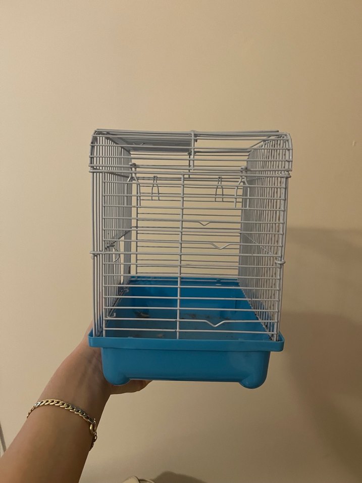Mavi Küçük Evcil Hayvan Kafesi - Görsel 3