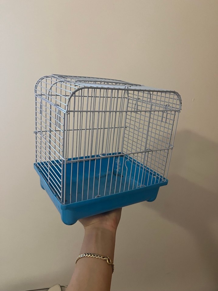 Mavi Küçük Evcil Hayvan Kafesi - Görsel 2