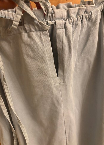 s Beden gri Renk Su yeşili Mini tulum Askılı elbise- zara