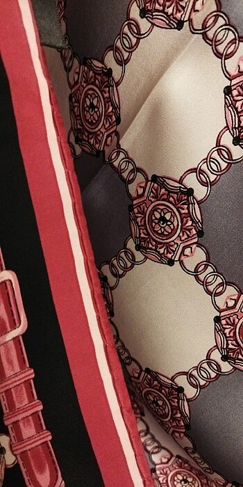 Saf İpek eşarp - Görsel 4