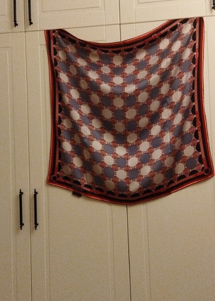  Saf İpek eşarp - Görsel 2