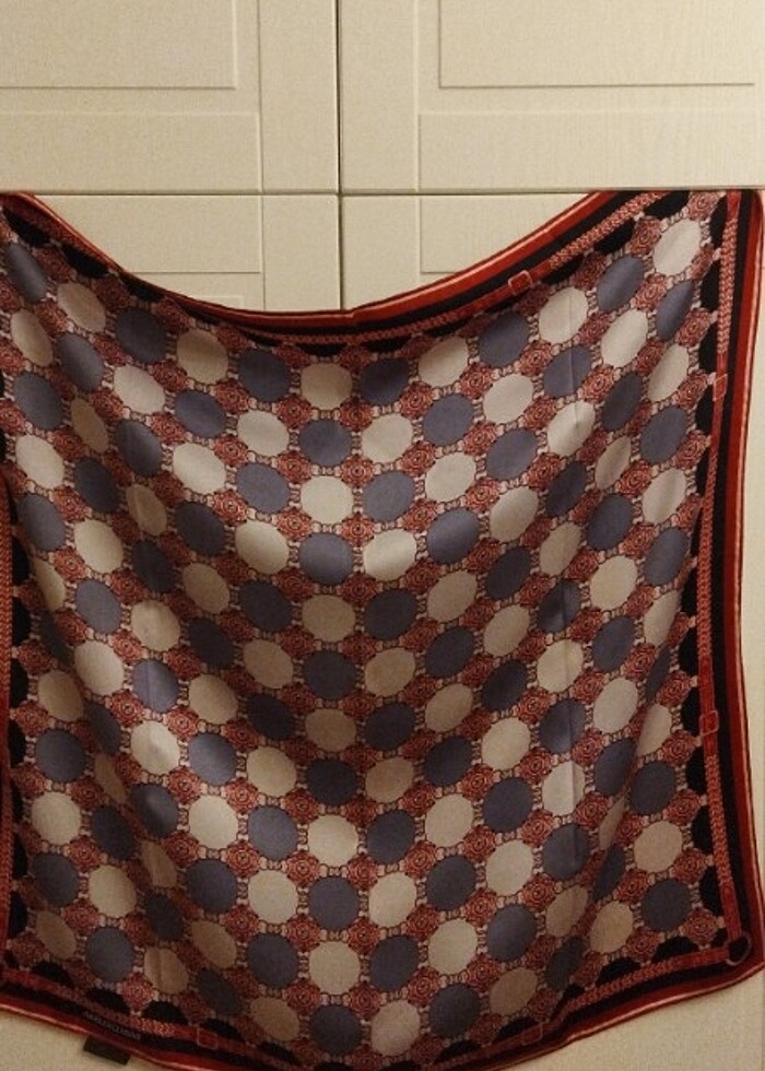  Saf İpek eşarp - Görsel 3