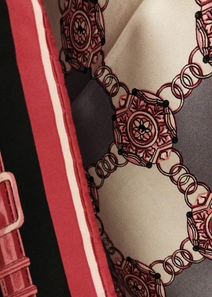  Saf İpek eşarp - Görsel 4