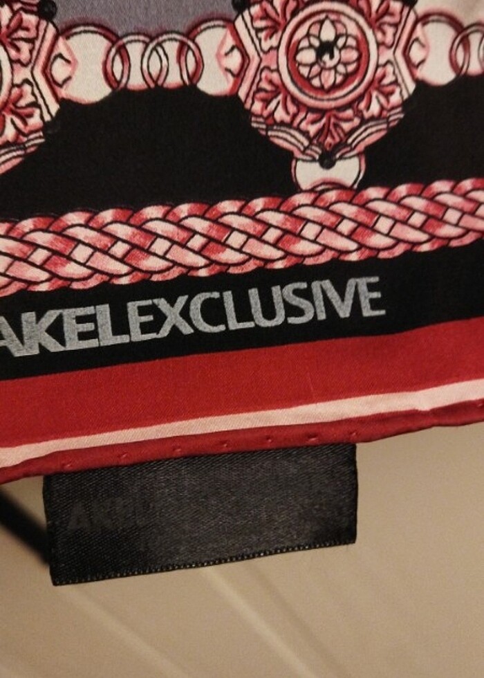  Saf İpek eşarp - Görsel 5