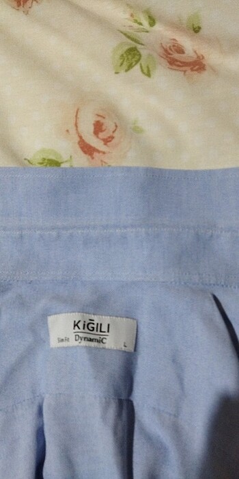 Kiğılı erkek gömlek L beden - Görsel 4