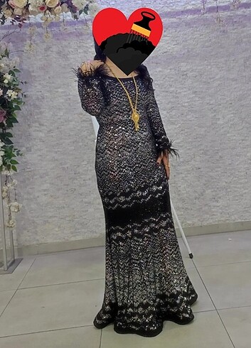 Pul payet elbise