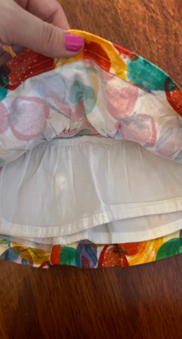 Renkli Pilili Mini Etek - Görsel 2