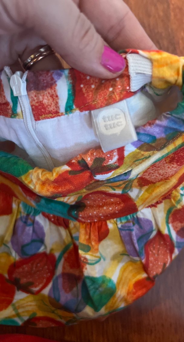 Renkli Pilili Mini Etek - Görsel 3