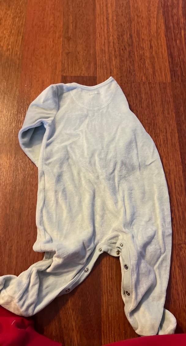 Uzun Kollu Gri Bebek Tulumu - Görsel 5