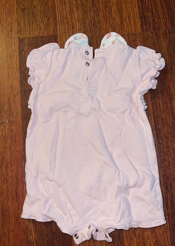 Nakışlı Fırfırlı Bebek Kız Tulum - Görsel 4