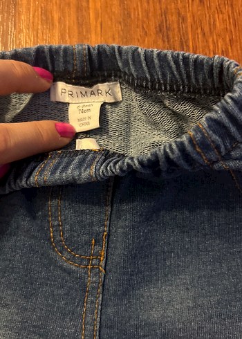 Erkek Çocuk Bol Kesim Elastik Bel Kot Pantolon - Görsel 2