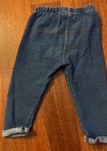 Erkek Çocuk Bol Kesim Elastik Bel Kot Pantolon - Görsel 3