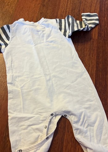 Uzun Kollu Pamuklu Bebek Tulum - Görsel 4