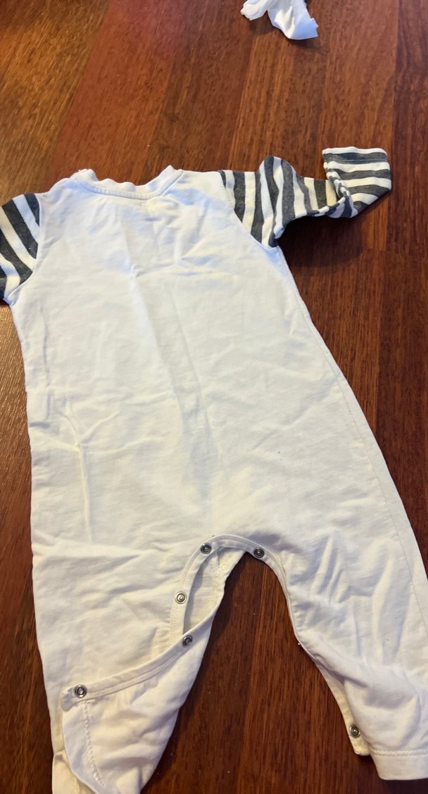 Uzun Kollu Pamuklu Bebek Tulum - Görsel 4