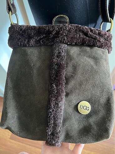 Orjinal deri güderi süet çanta - Görsel 11