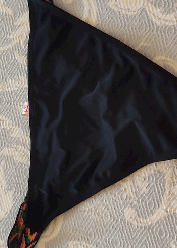 l Beden çeşitli Renk Nakışlı Bohem Çok Renkli Bikini Altı
