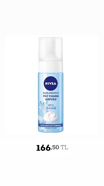 Nivea Yüz Temizleme Köpüğü