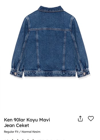 Mavi Jeans Ken 90lar Koyu Mavi Jean Ceket