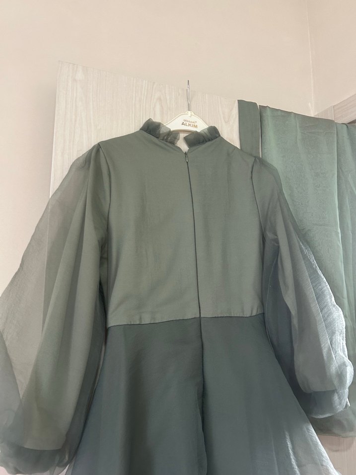 YEŞİL KİRALIK ABİYE - Görsel 4