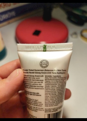 Procsin Pembe Tonlu Güneş Kremi SPF 50+ - Görsel 4