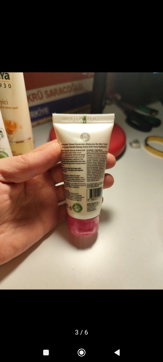 Procsin Pembe Tonlu Güneş Kremi SPF 50+ - Görsel 2