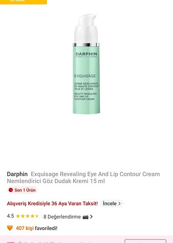 Darphin Exquisage Göz & Dudak Kremi - Görsel 6