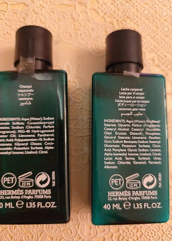 Hermes Eau d'orange verte duş jeli body losyon adet fiyatları - Görsel 3