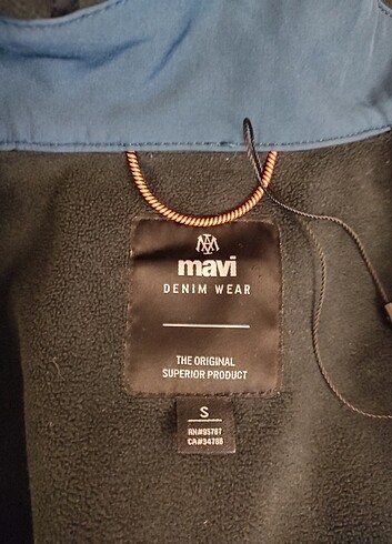 Mavi Jeans Erkek içi polarlı yağmurluk 